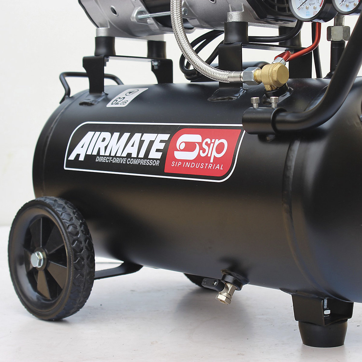 SIP DD Low Noise Oil-Free Direct Drive Compressors | 24 - 100 Litre (Product illustration 12)-11