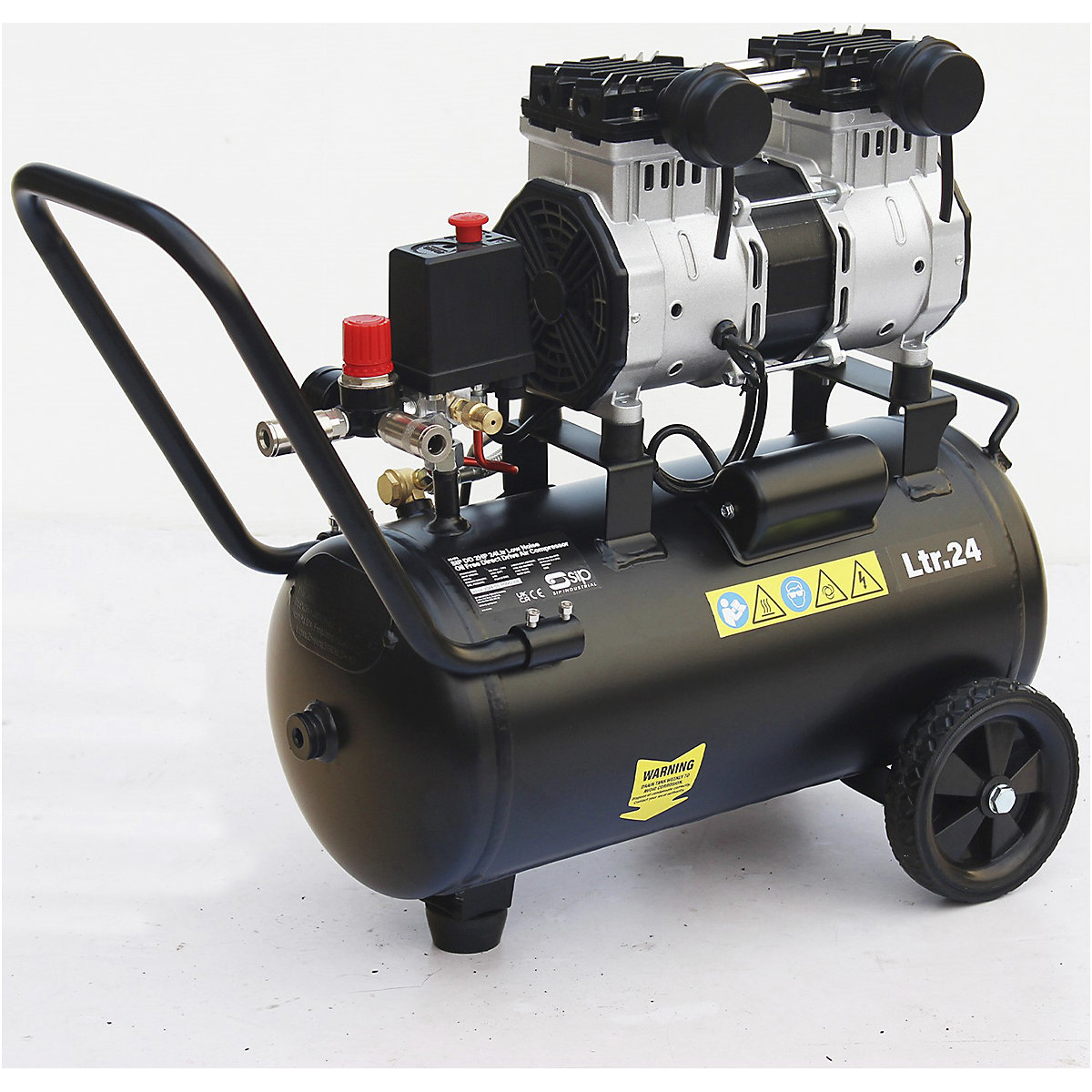 SIP DD Low Noise Oil-Free Direct Drive Compressors | 24 - 100 Litre (Product illustration 5)-4