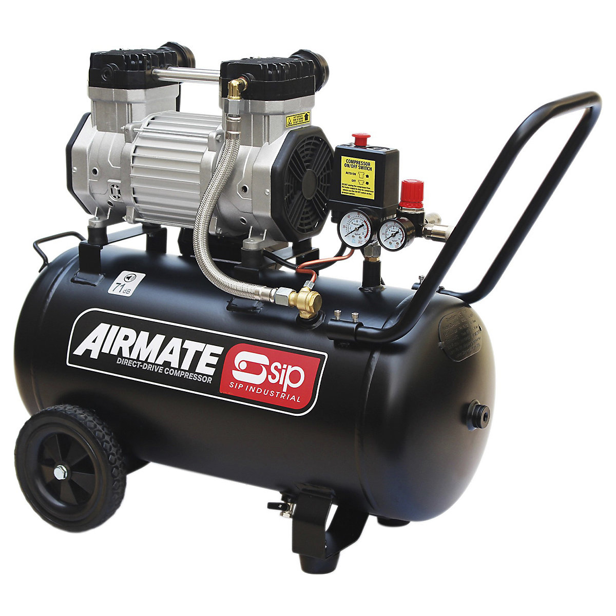 SIP DD Low Noise Oil-Free Direct Drive Compressors | 24 - 100 Litre