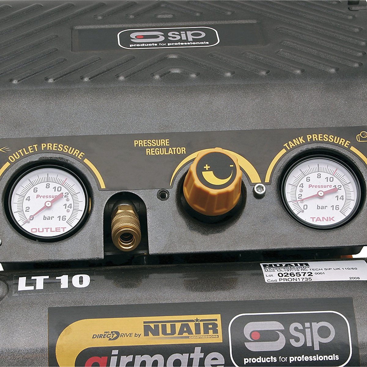SIP Direct Drive Compressors | 10 Litre (Product illustration 3)-2