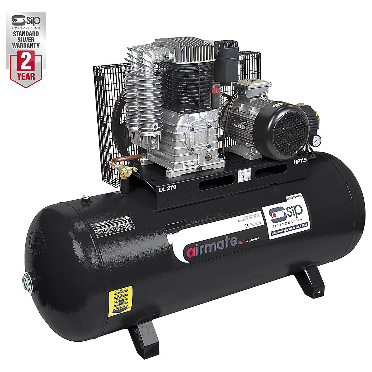 SIP Industrial Electric Compressors | 270 - 500 Litre
