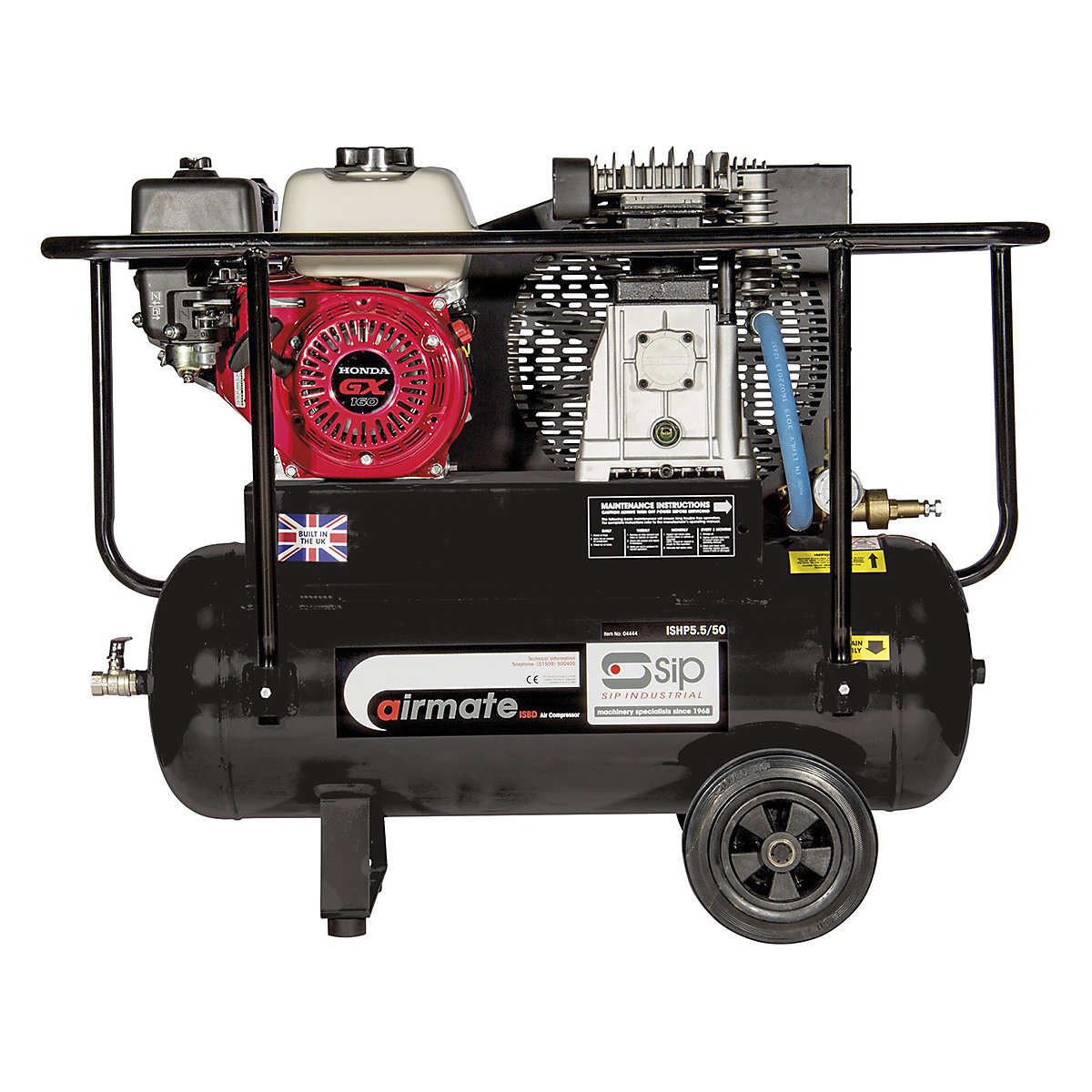 SIP Industrial Petrol Compressors | 50 Litre