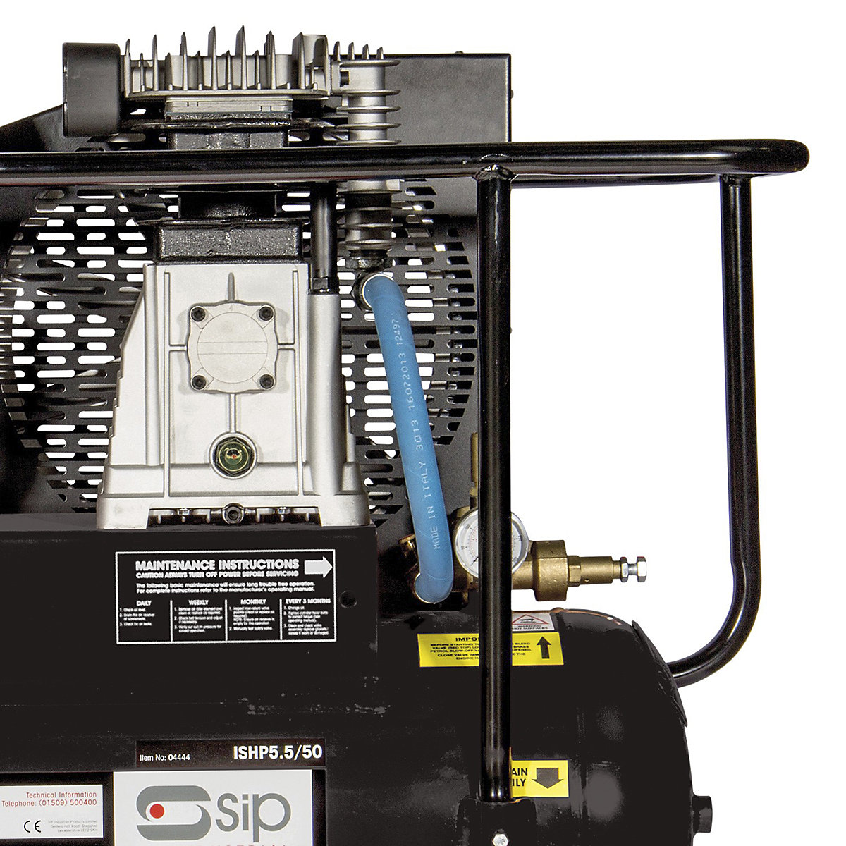 SIP Industrial Petrol Compressors | 50 Litre (Product illustration 4)-3