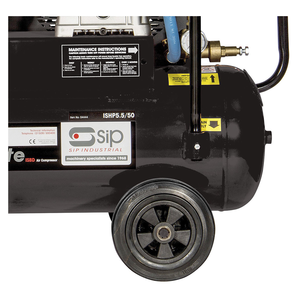 SIP Industrial Petrol Compressors | 50 Litre (Product illustration 5)-4