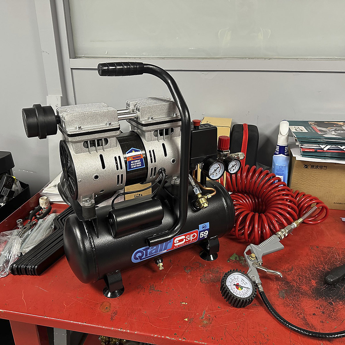 SIP QT AIR DD Ultra Low Noise Direct Drive Compressors | Oil-Free (Product illustration 16)-15