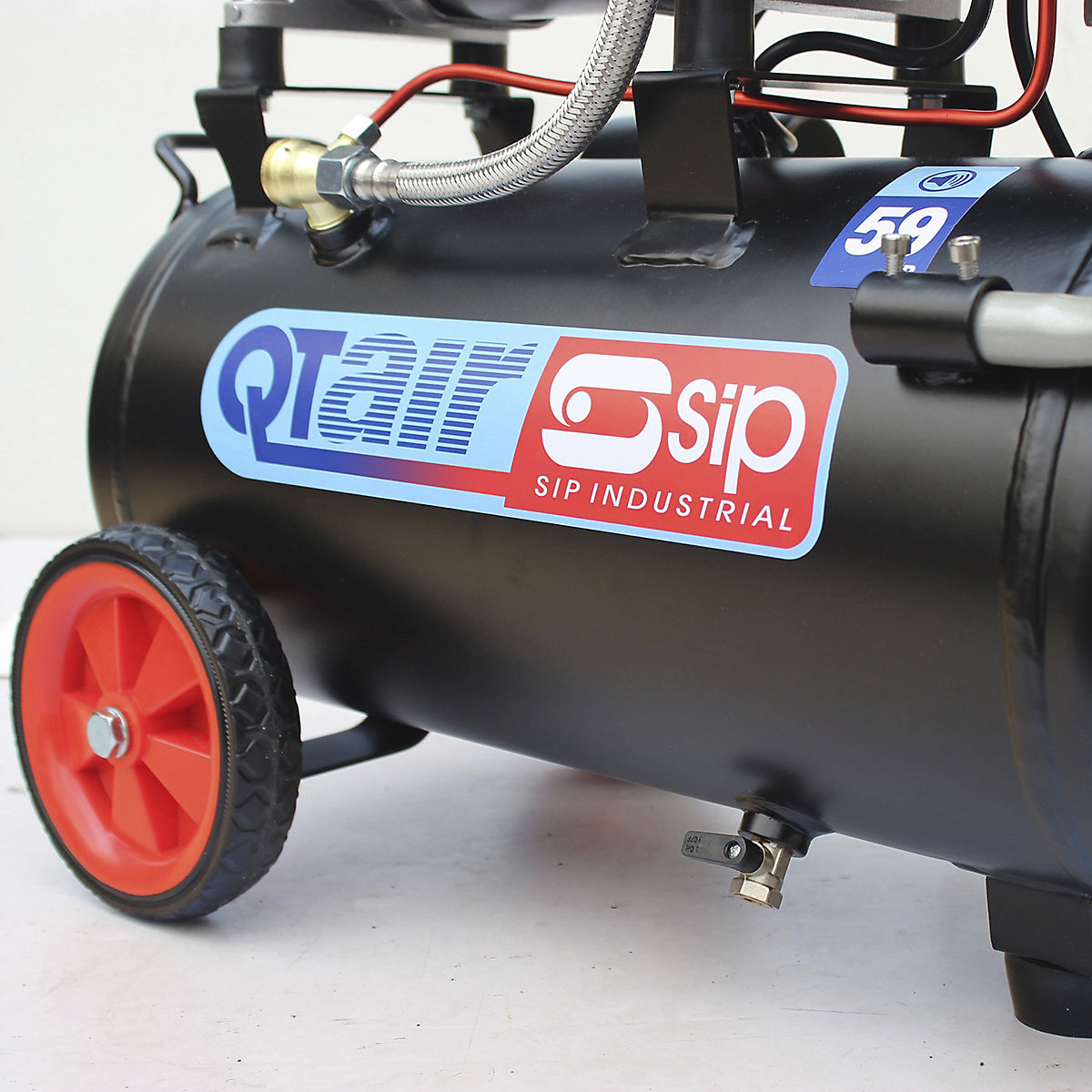 SIP QT AIR DD Ultra Low Noise Oil-Free Direct Drive Compressors | 24 - 100 Litre (Product illustration 12)-11