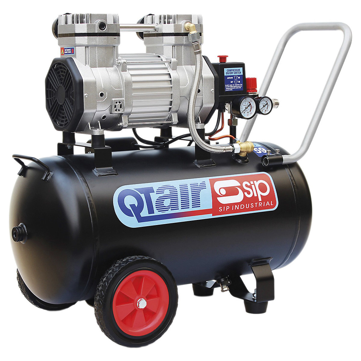 SIP QT AIR DD Ultra Low Noise Oil-Free Direct Drive Compressors | 24 - 100 Litre