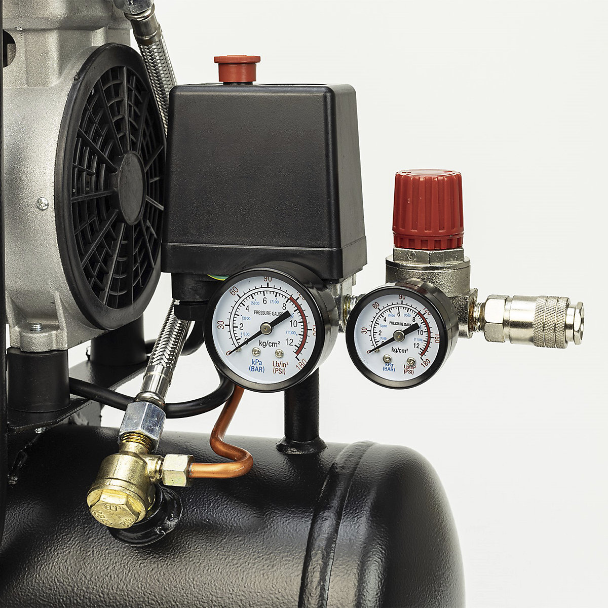 SIP QT Low Noise Direct Drive Compressor | 6 Litre (Product illustration 10)-9