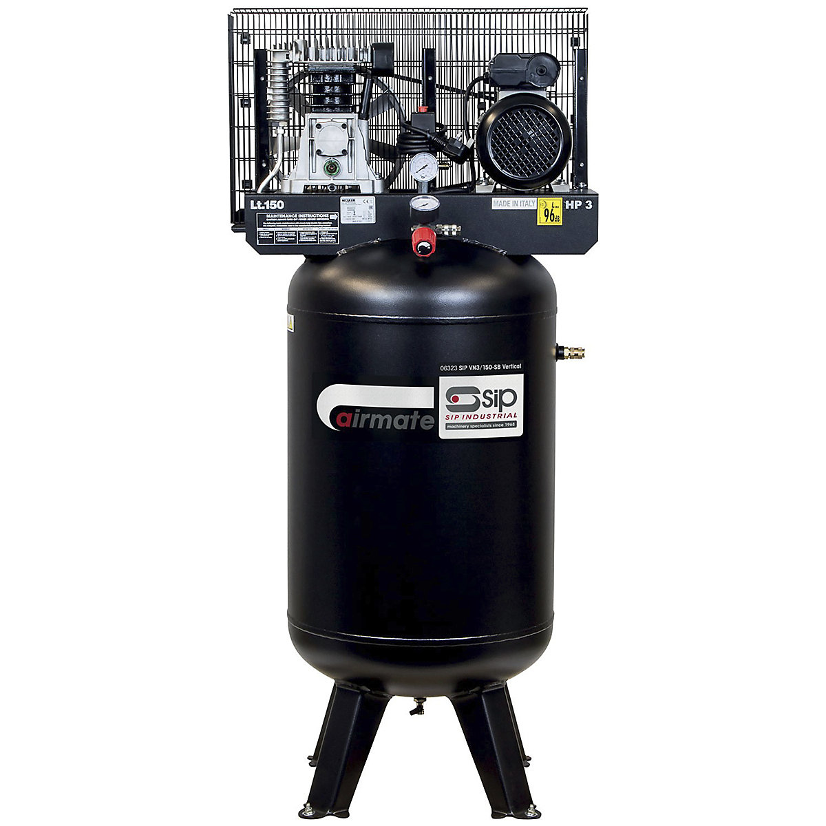 SIP Vertical Belt Drive Compressors | 150 Litre