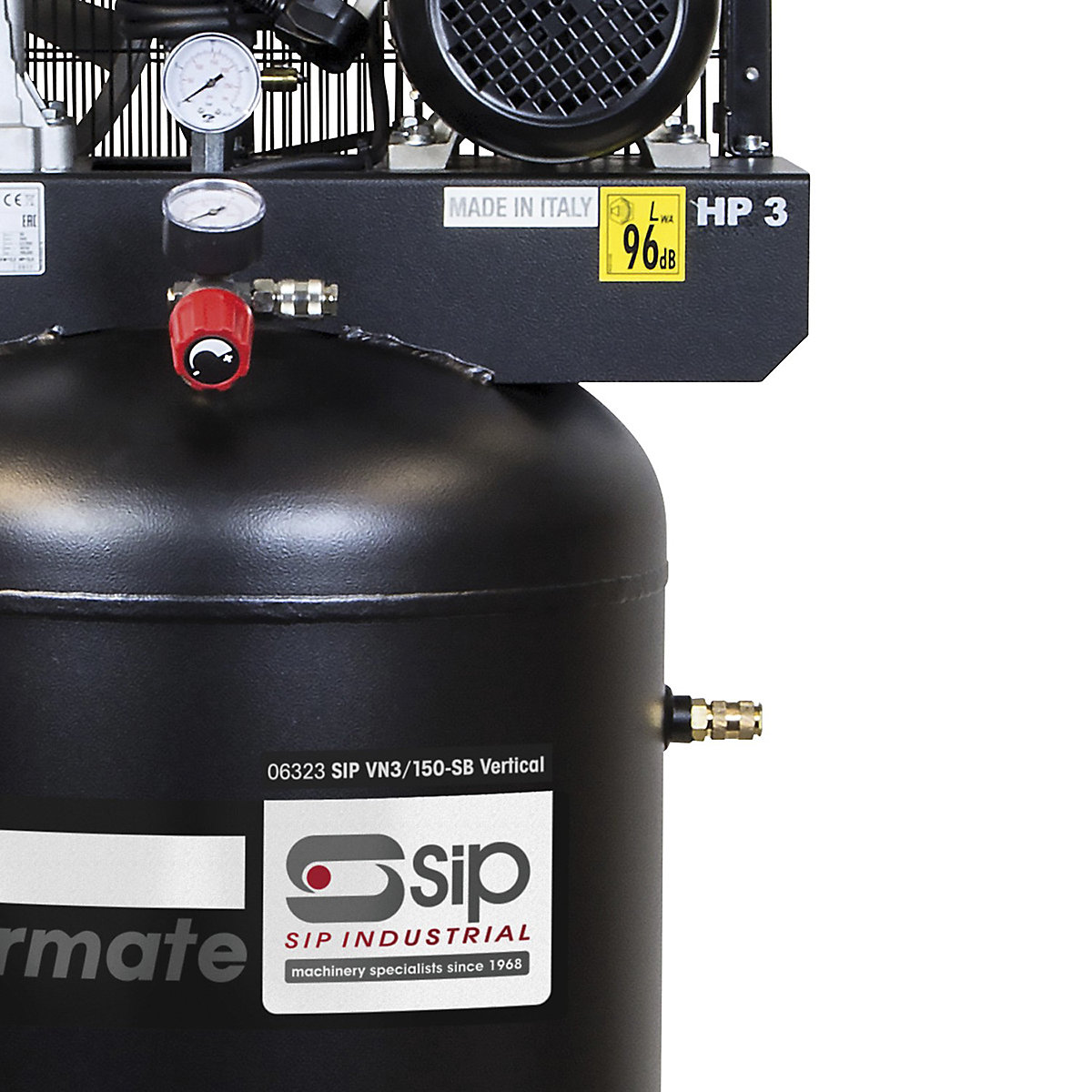 SIP Vertical Belt Drive Compressors | 150 Litre (Product illustration 5)-4