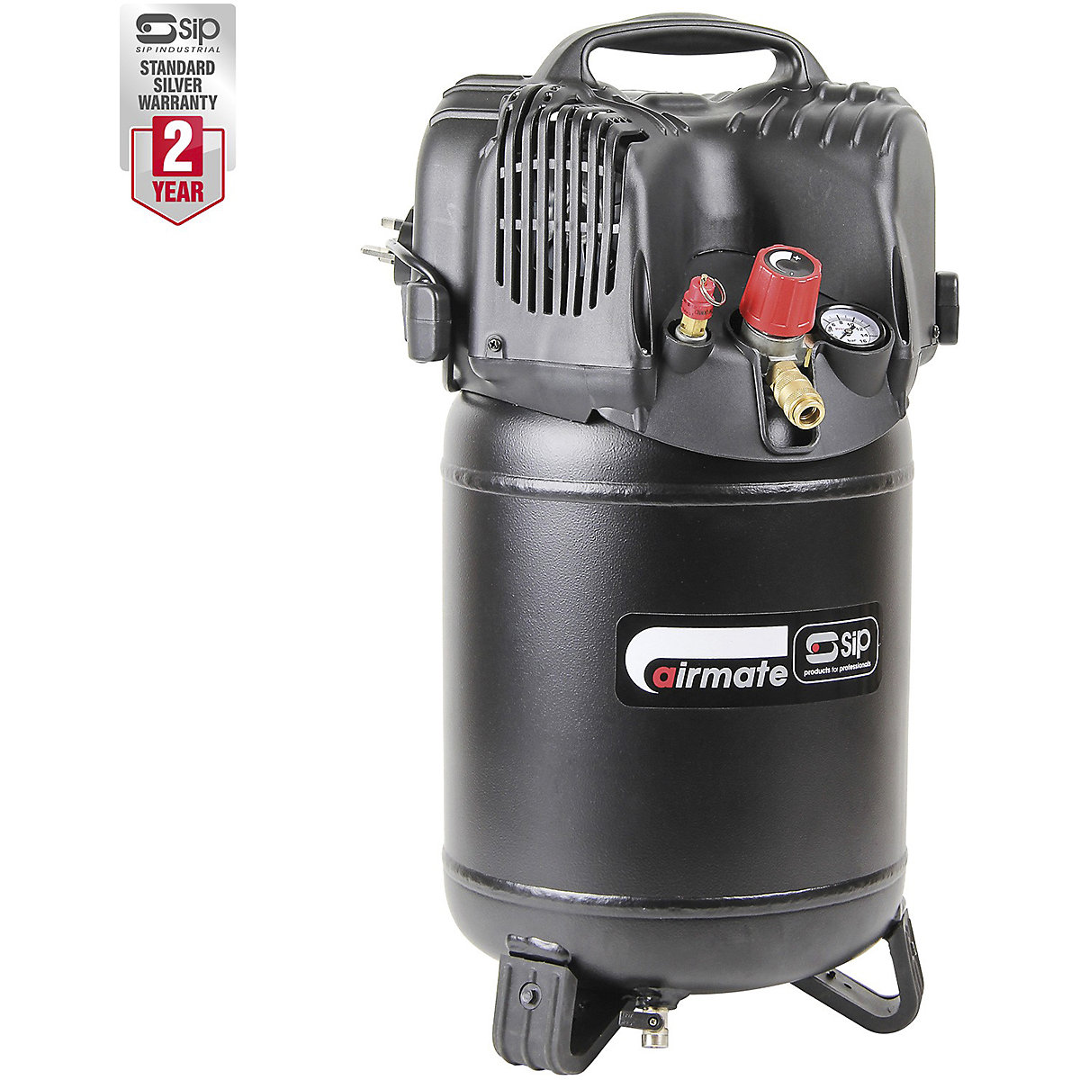 SIP Vertical Direct Drive Compressors | 24 - 100 Litre (Product illustration 2)-1