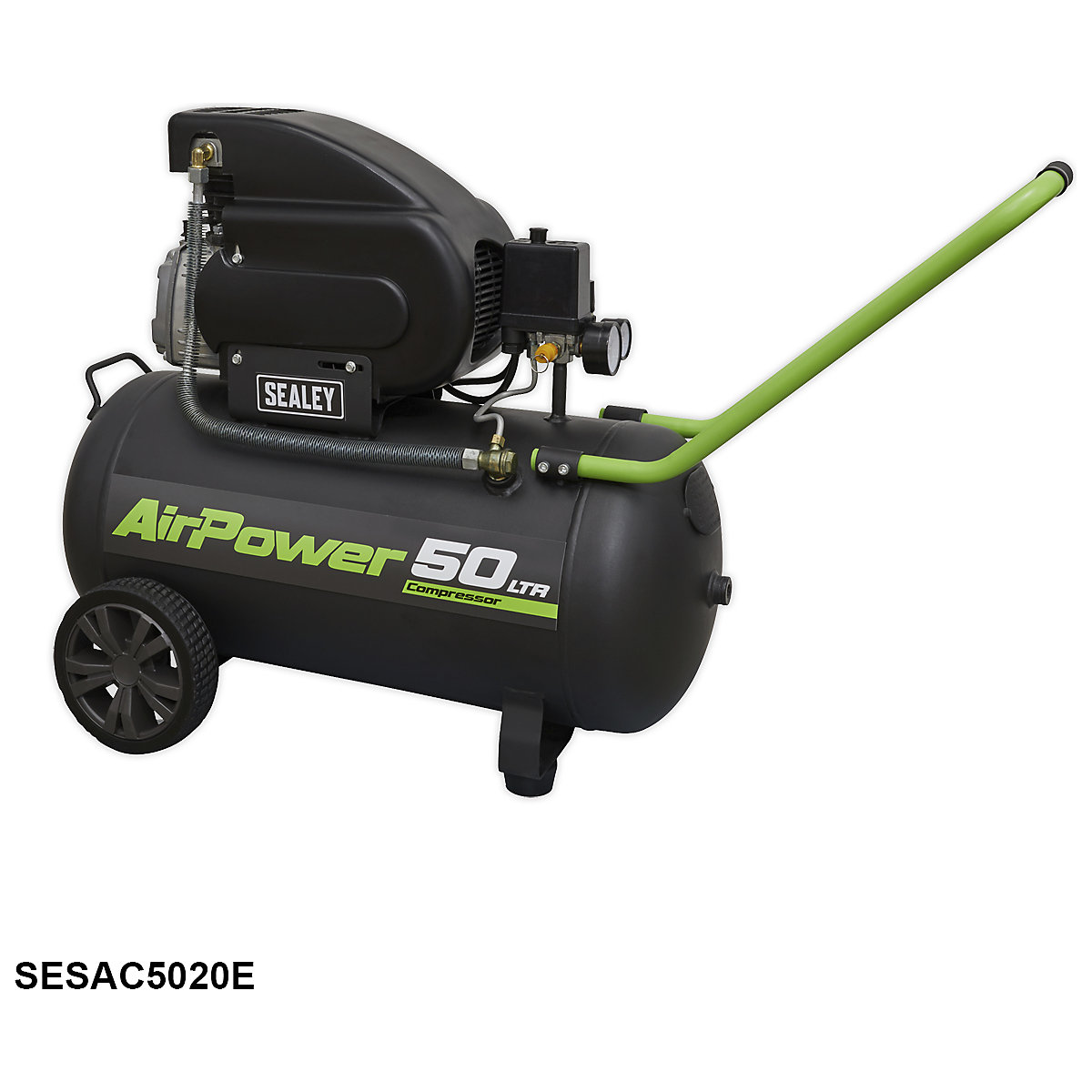 Sealey Direct Drive Compressor | Copper Wound Motor (Product illustration 9)-8