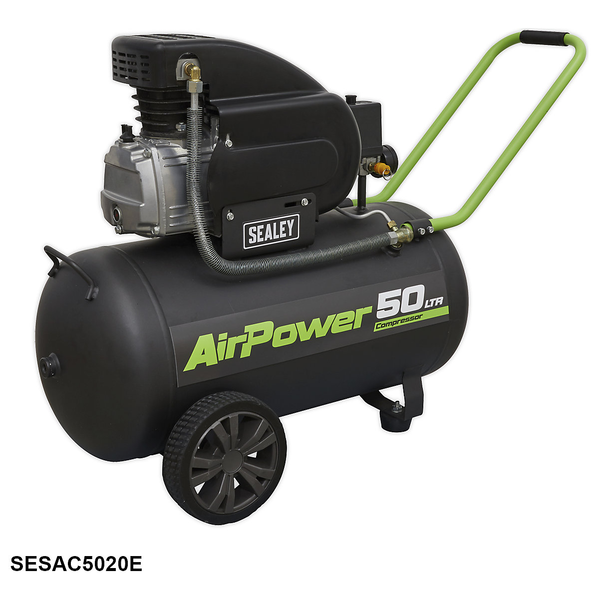 Sealey Direct Drive Compressor | Copper Wound Motor (Product illustration 10)-9