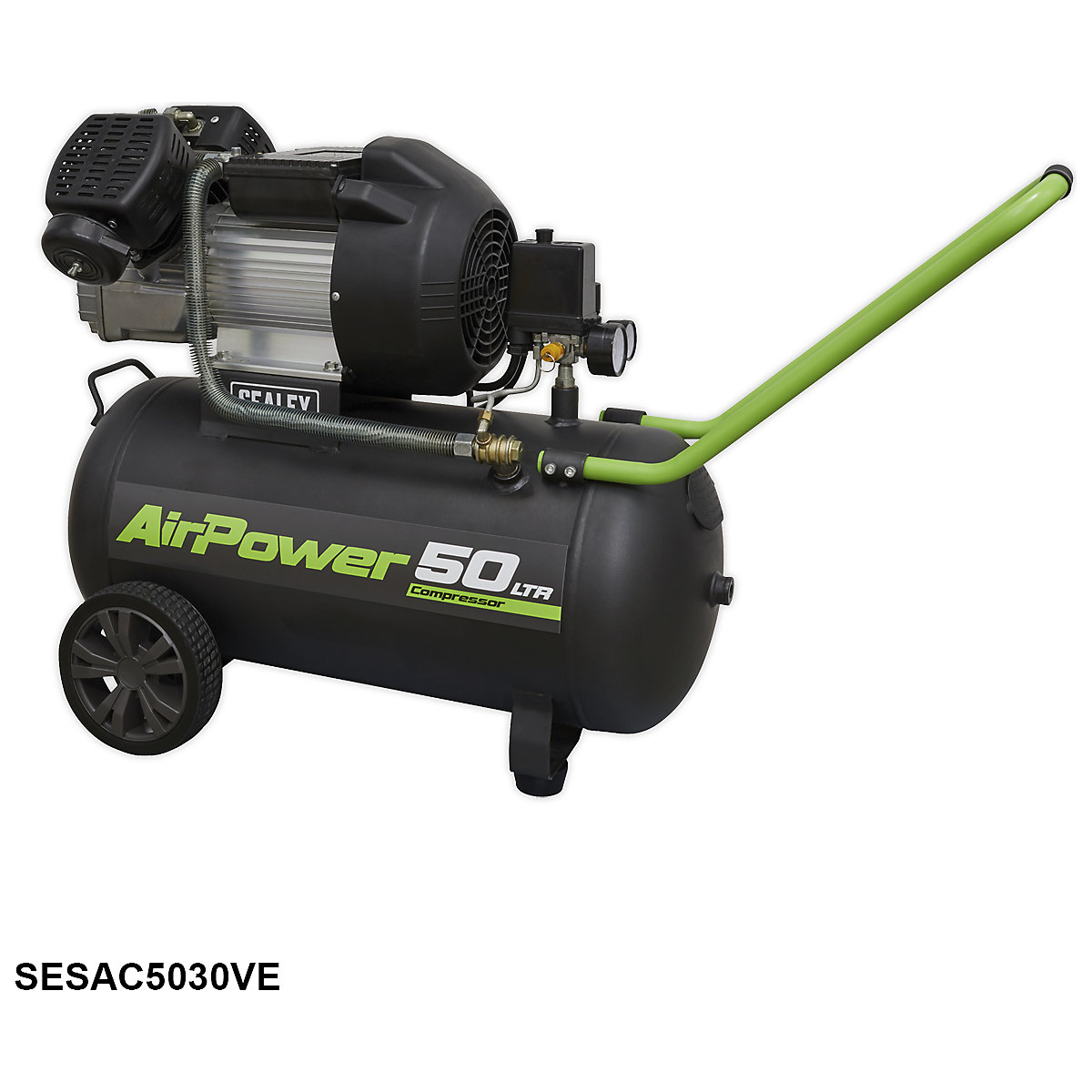Sealey Direct Drive Compressor | Copper Wound Motor (Product illustration 12)-11
