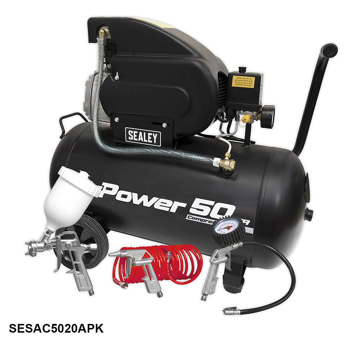 Sealey Direct Drive Compressor (Product illustration 4)-3