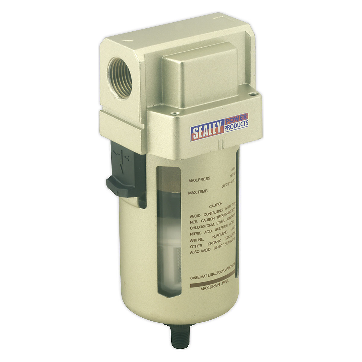 Sealey Heavy Duty Air Filters/Regulators/Lubricators | High-Flow Range