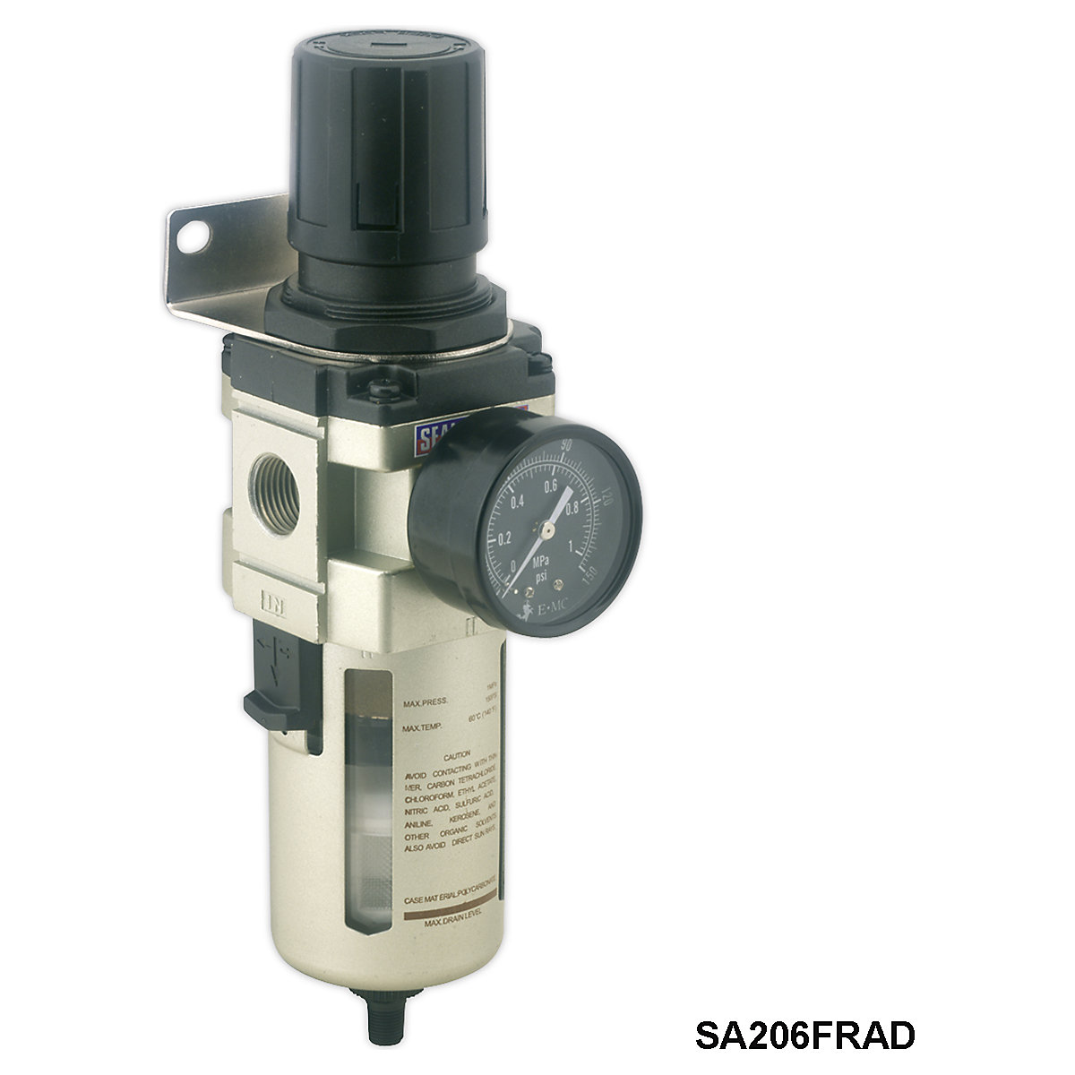 Sealey Heavy Duty Air Filters/Regulators/Lubricators | High-Flow Range (Product illustration 7)-6