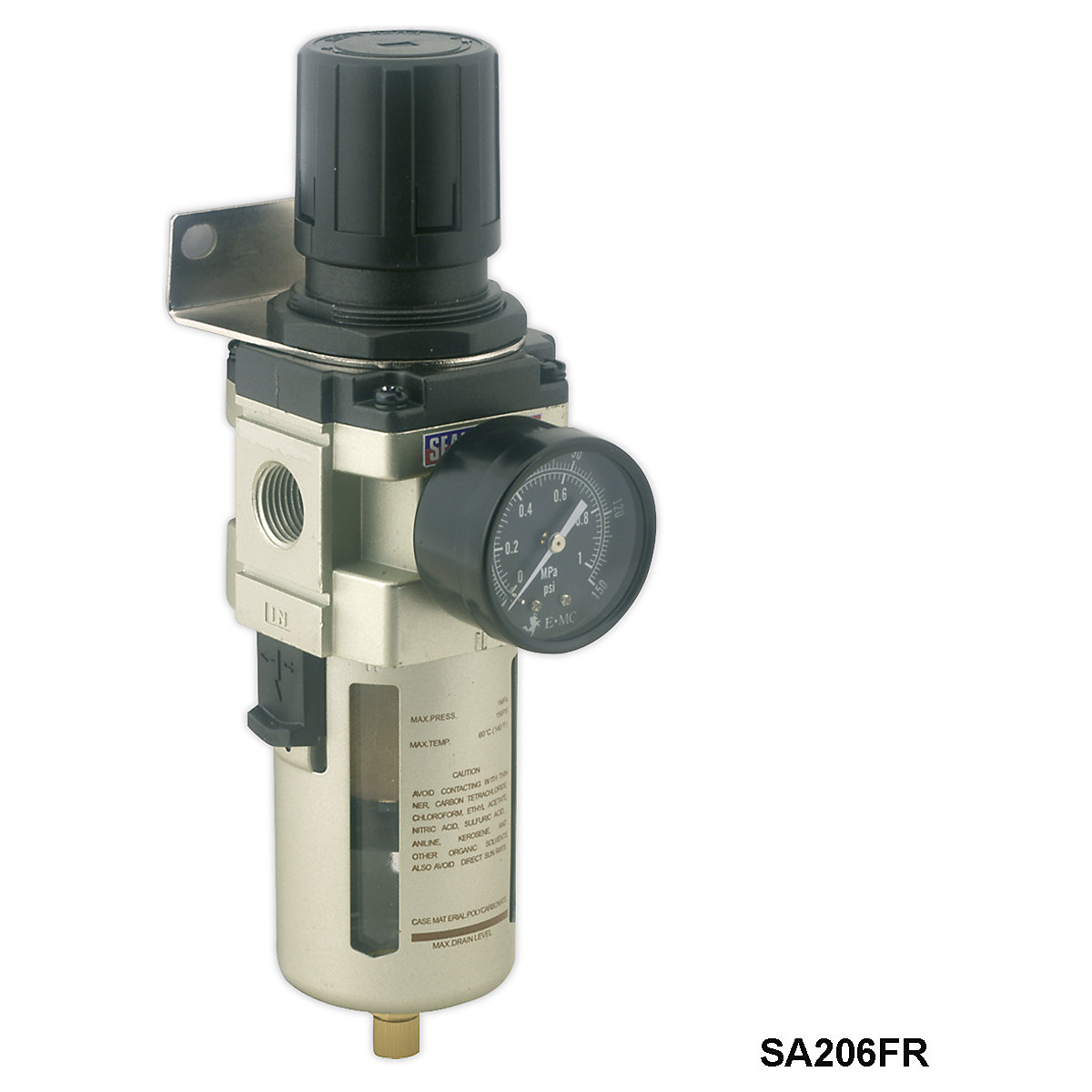 Sealey Heavy Duty Air Filters/Regulators/Lubricators | High-Flow Range (Product illustration 6)-5