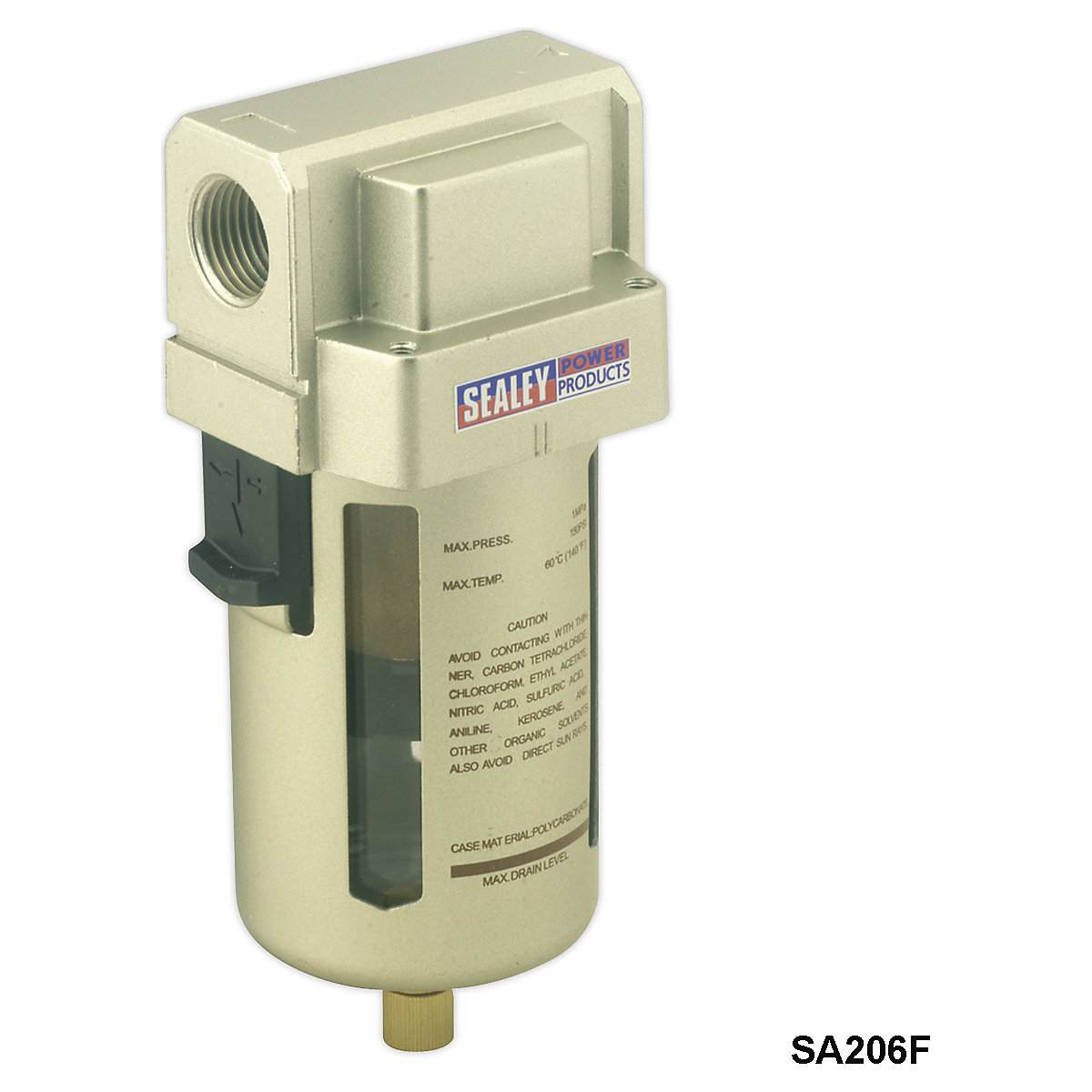 Sealey Heavy Duty Air Filters/Regulators/Lubricators | High-Flow Range (Product illustration 4)-3