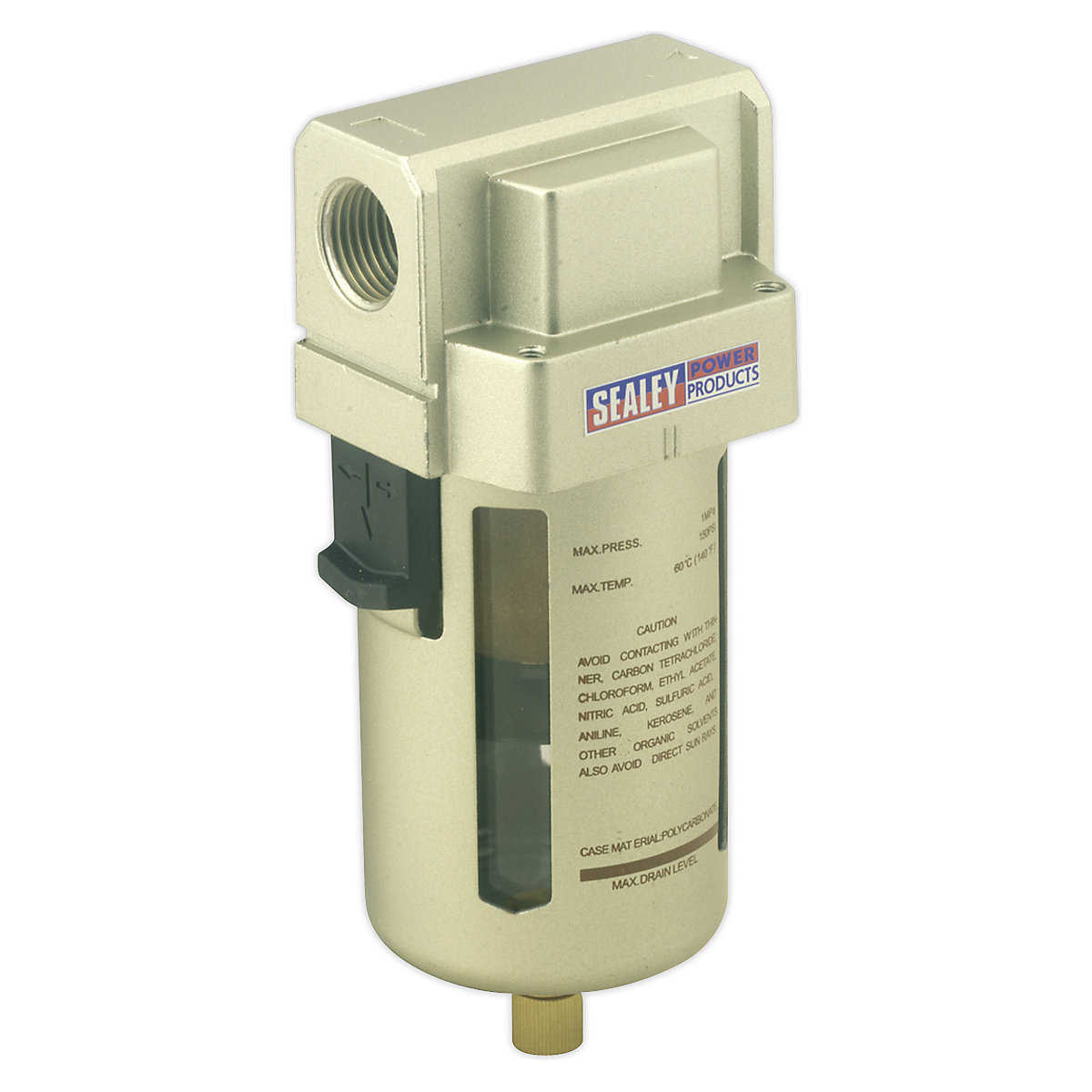 Sealey Heavy Duty Air Filters/Regulators/Lubricators | High-Flow Range
