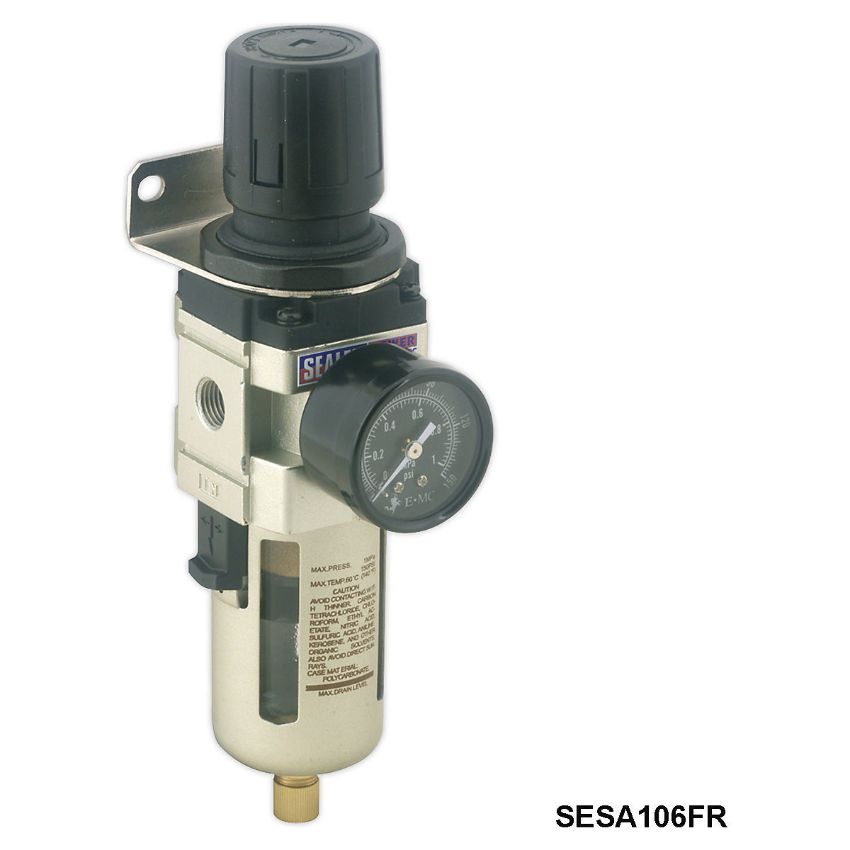 Sealey Heavy Duty Air Filters/Regulators/Lubricators | Workshop Range (Product illustration 4)-3