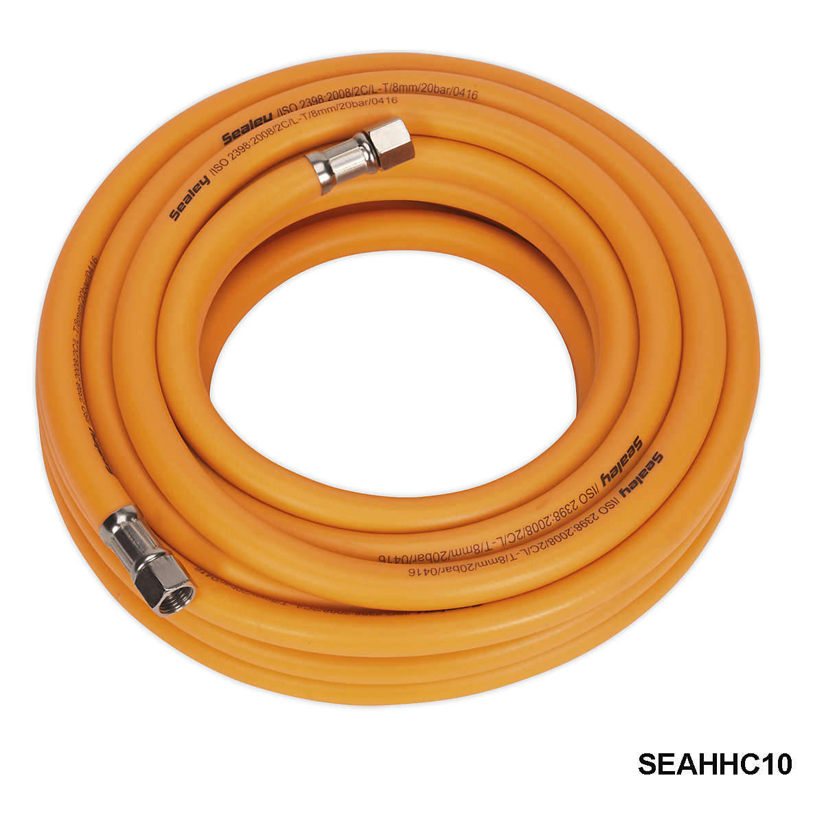 Sealey High Visibility Hybrid Air Hoses (Product illustration 3)-2