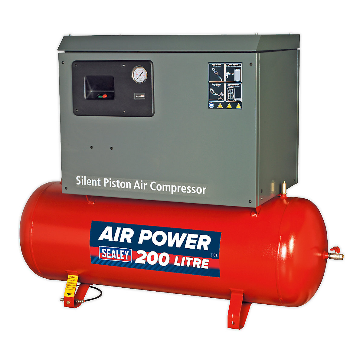 Sealey Low Noise Belt Drive Compressor