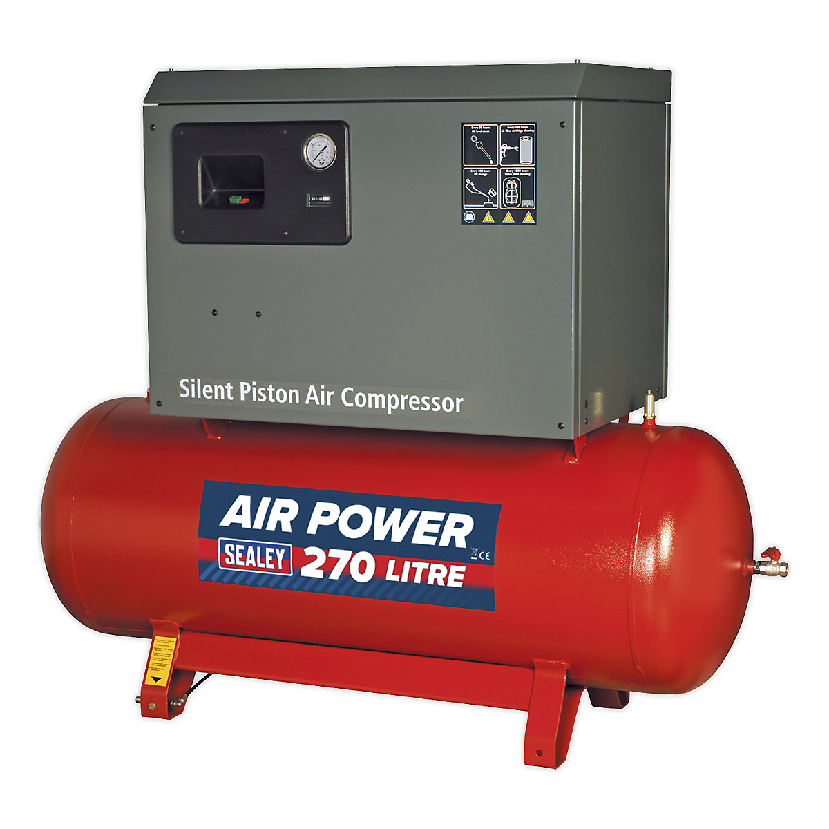Sealey Low Noise Belt Drive Compressor