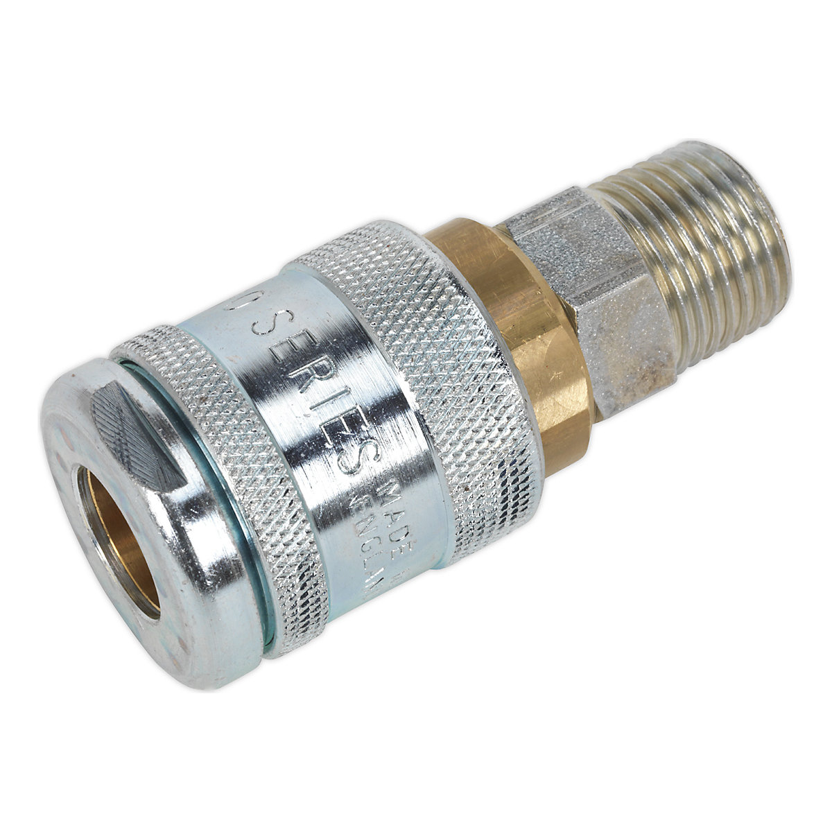 Sealey PCL 100 Series Coupling Male Thread (Product illustration 2)-1