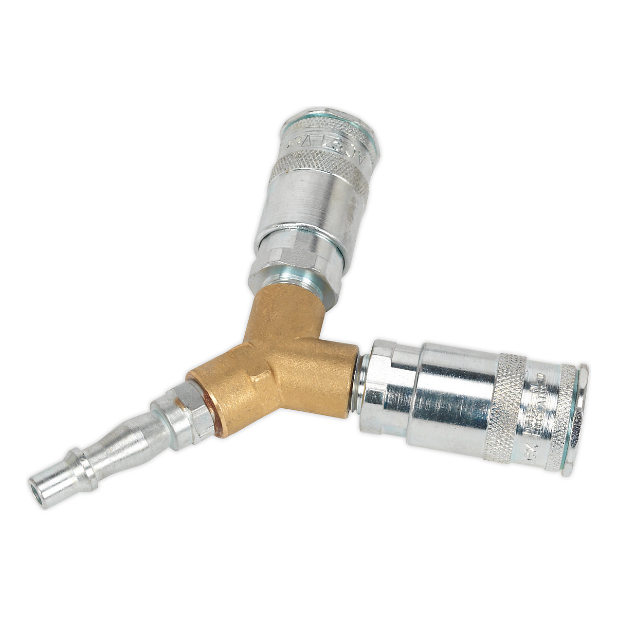 Sealey PCL Vertex Twin Couplings Y-Adaptor