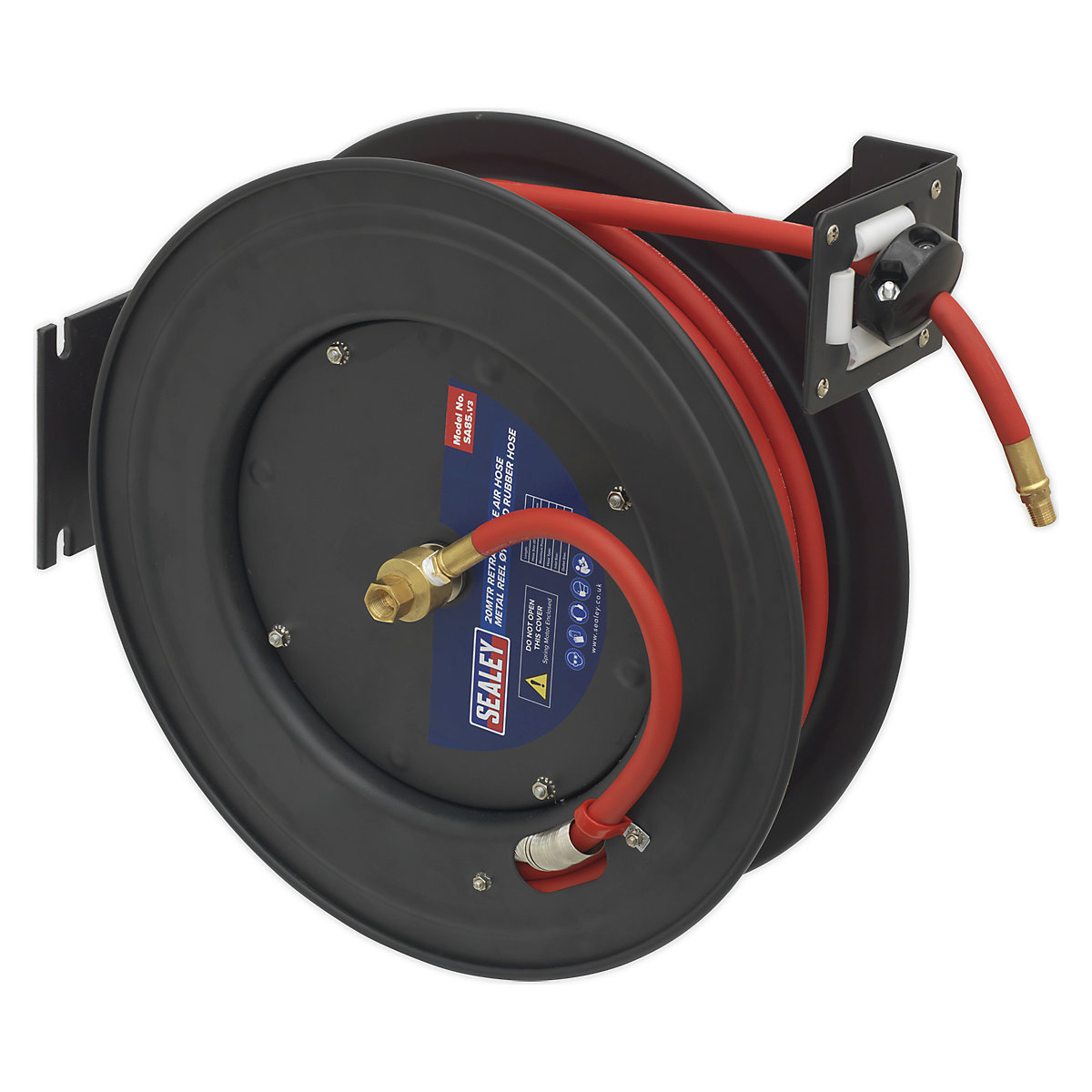 Sealey Retractable Air Hose Reel | Rubber Hose