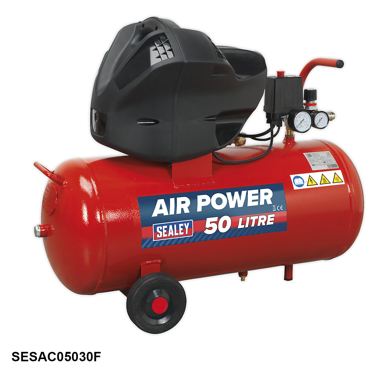 Sealey V-Twin Direct Drive Compressor (Product illustration 4)-3