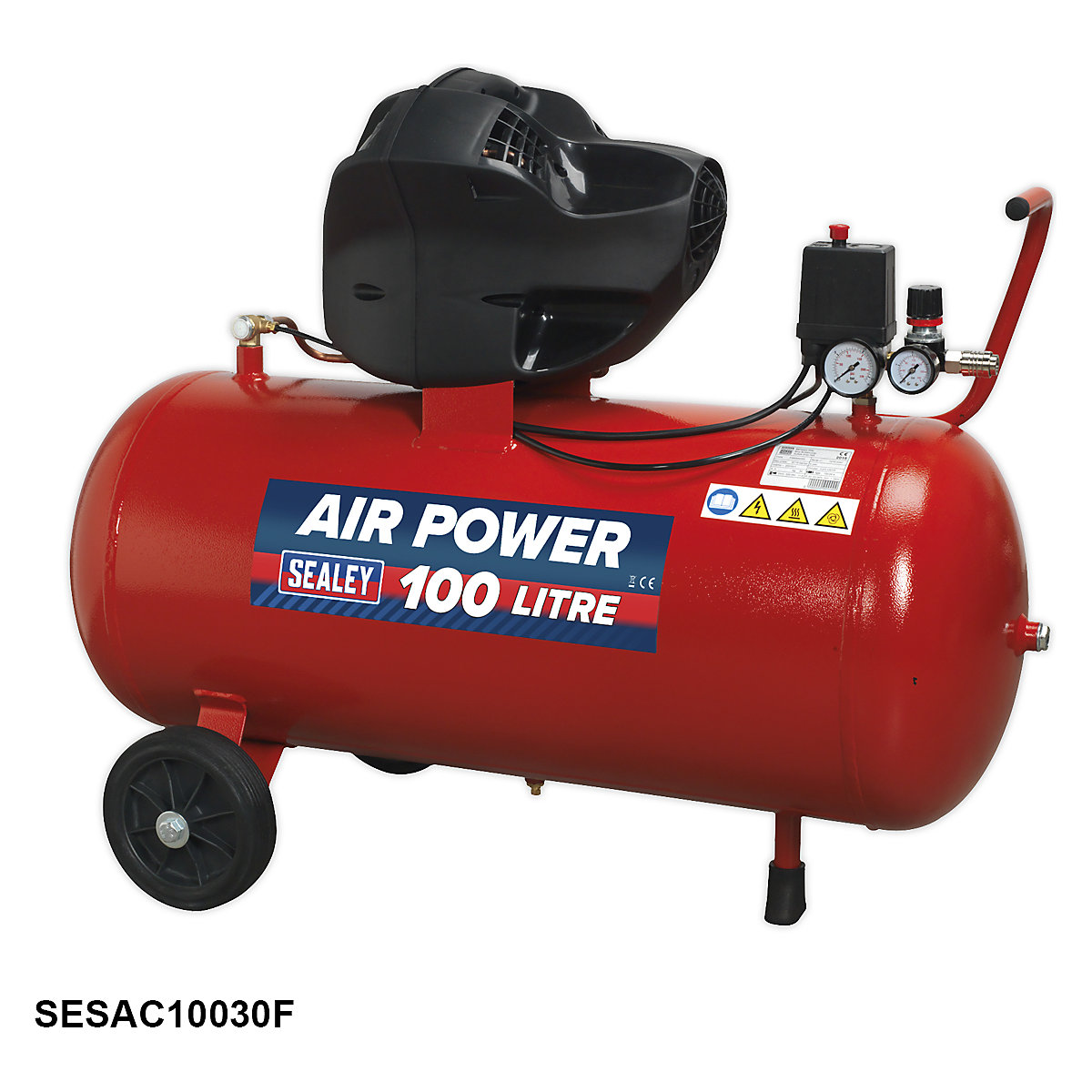 Sealey V-Twin Direct Drive Compressor (Product illustration 7)-6