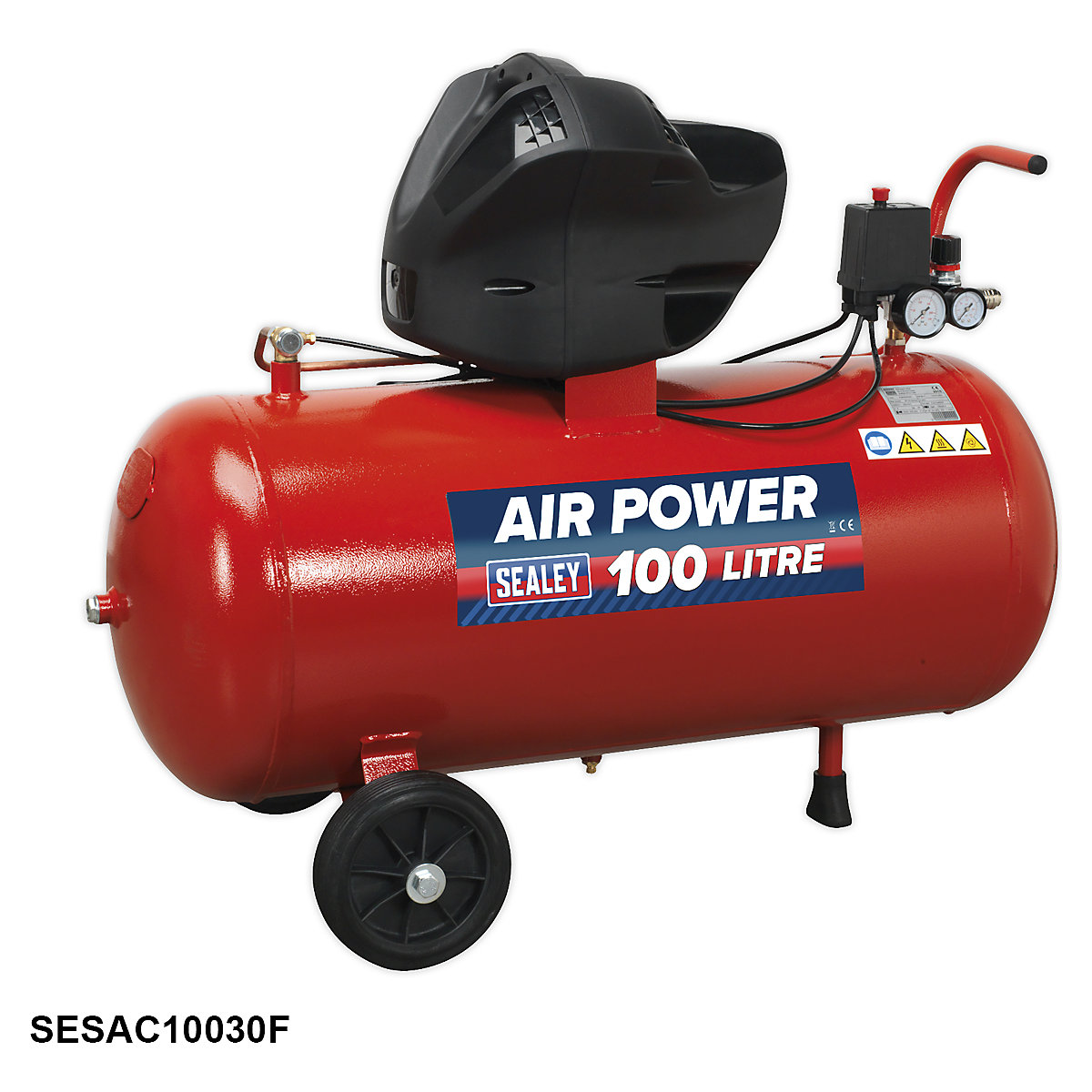 Sealey V-Twin Direct Drive Compressor (Product illustration 8)-7