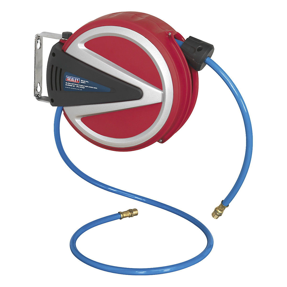 Sealey Workshop Series Heavy Duty Retractable Air Hose Reel | Polyurethane Hose