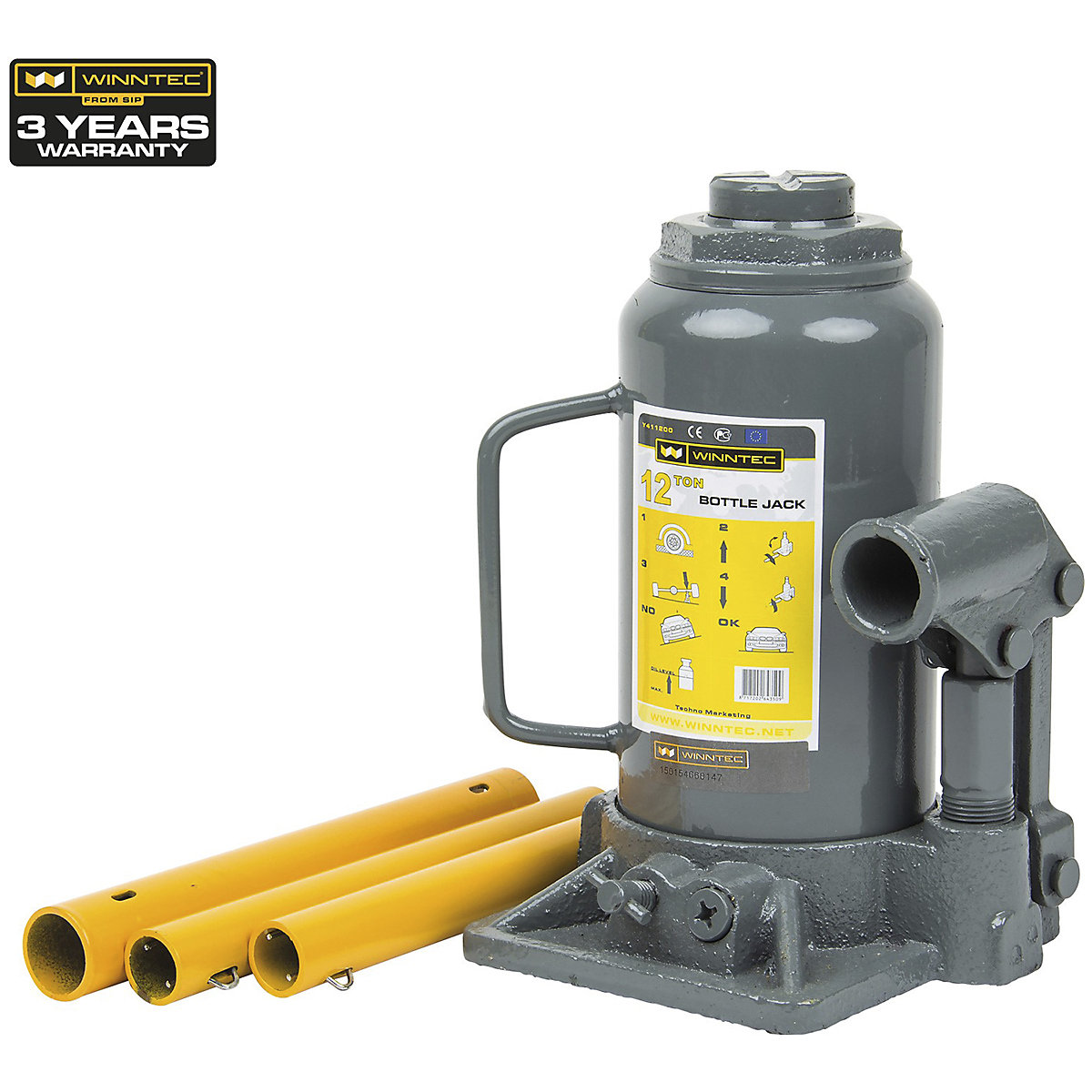 SIP WINNTEC Bottle Jack | 12 Tonne