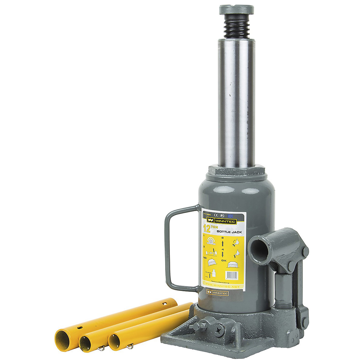 SIP WINNTEC Bottle Jack | 12 Tonne (Product illustration 3)-2