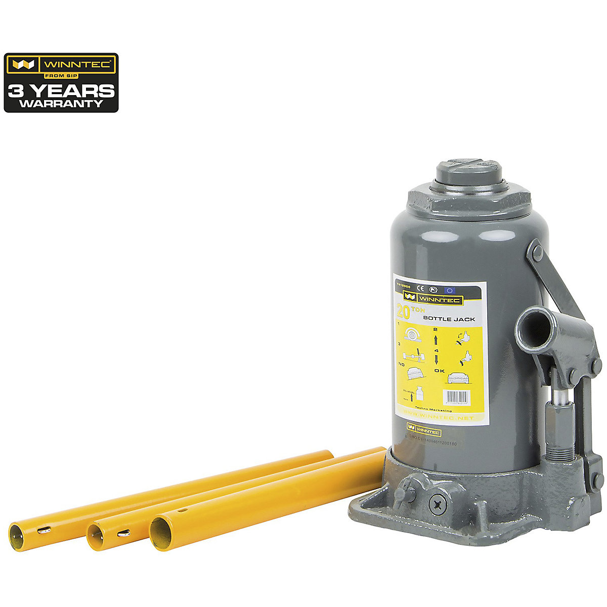 SIP WINNTEC Bottle Jacks | 20 & 30 Tonne
