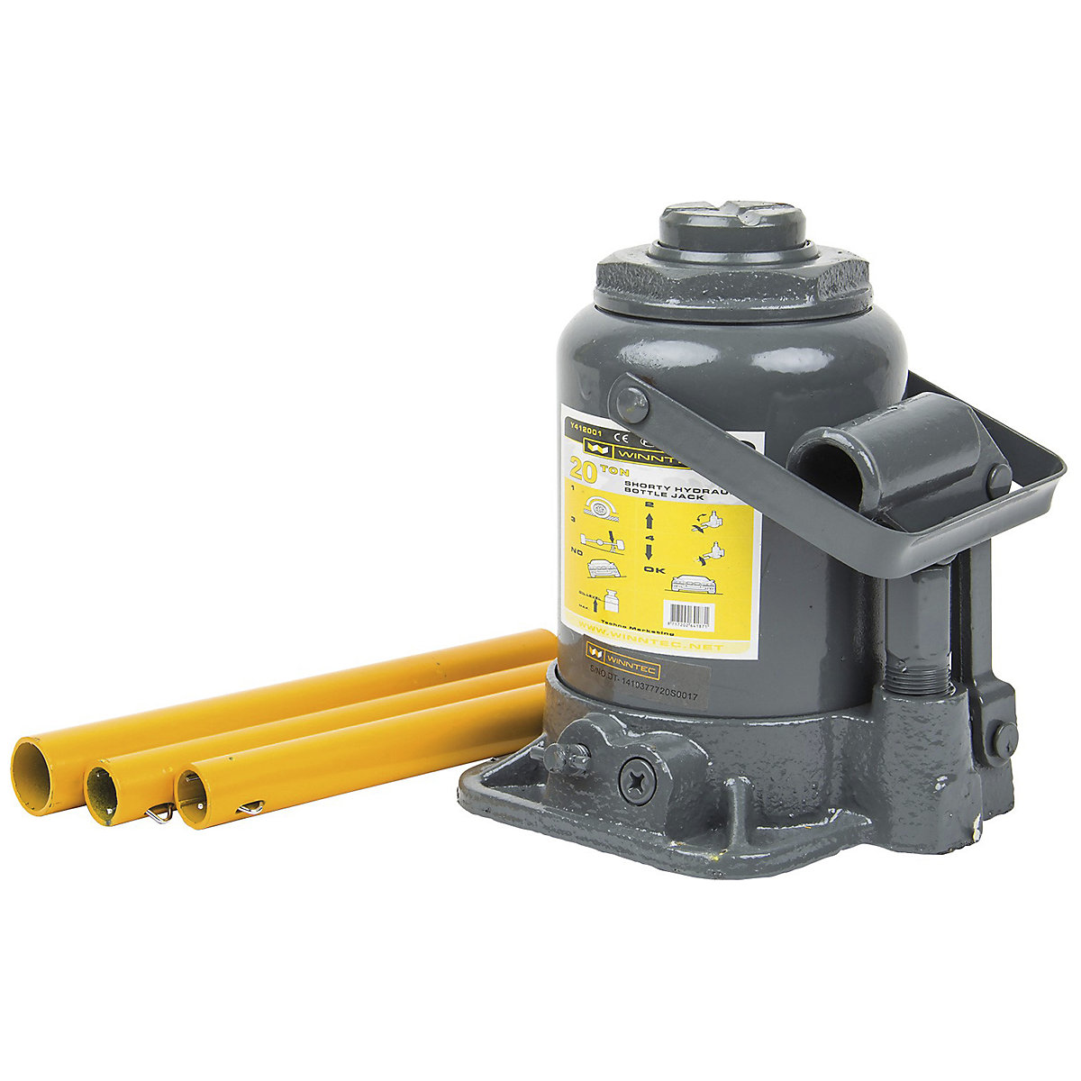 SIP WINNTEC Low-Profile Bottle Jacks | 10 & 20 Tonne