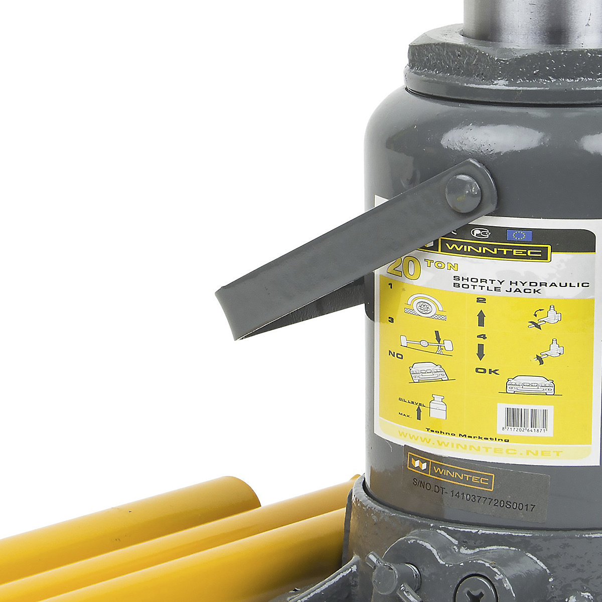 SIP WINNTEC Low-Profile Bottle Jacks | 10 & 20 Tonne (Product illustration 6)-5