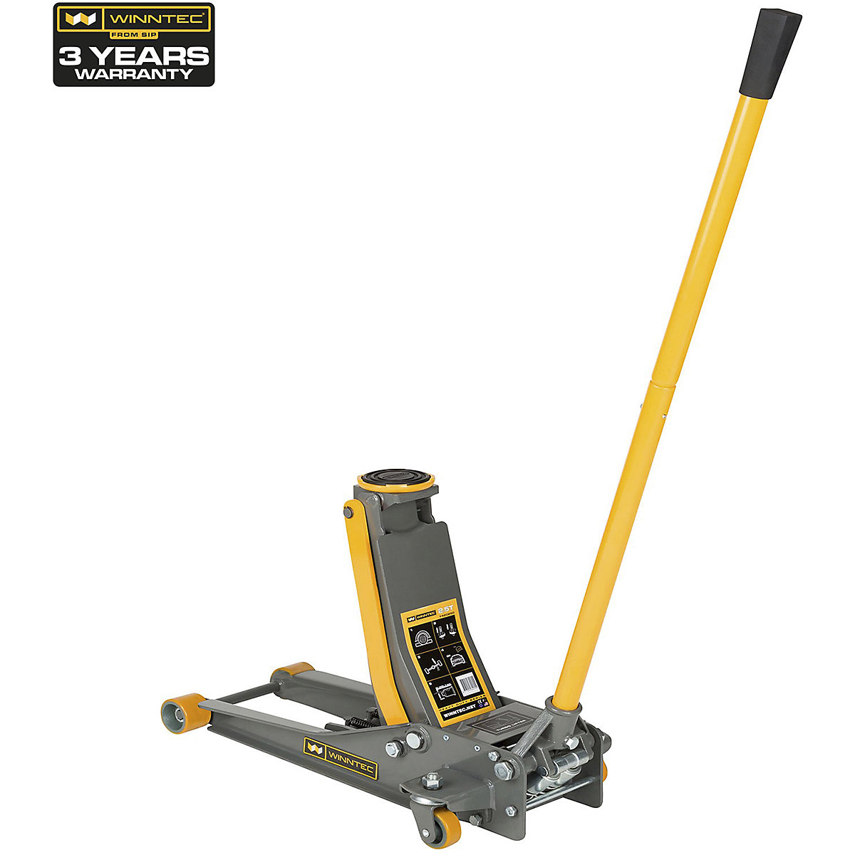 SIP WINNTEC Low-Profile Trolley Jacks | 2 & 3 Tonne (Product illustration 2)-1