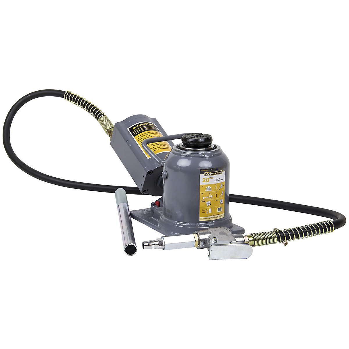 SIP WINNTEC Standard & Low-Profile Air Bottle Jacks | 20 Tonne