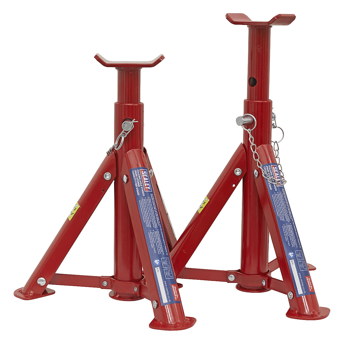 Sealey 2 Tonne Folding Axle Stand Pair