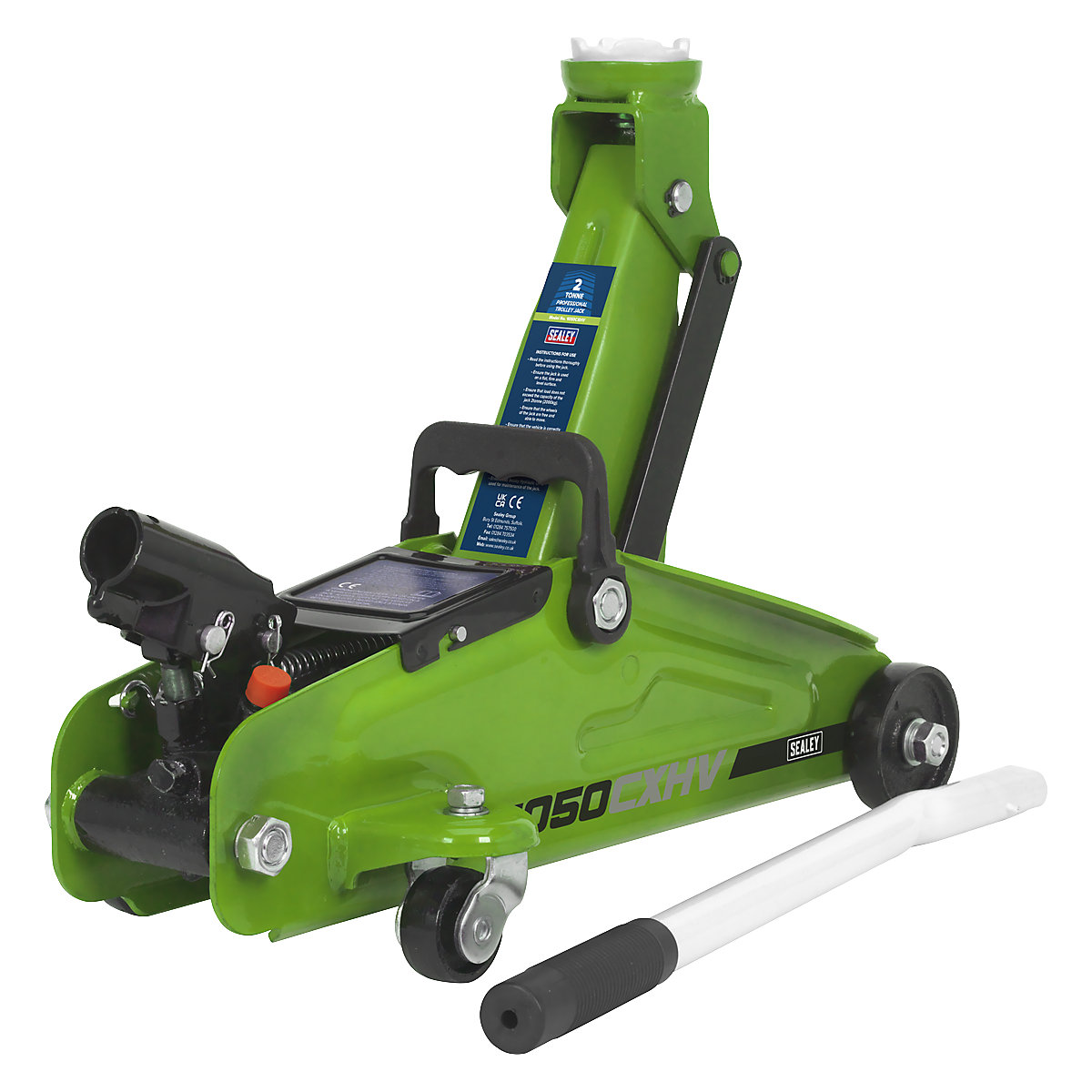 Sealey 2 Tonne Short Chassis Trolley Jack
