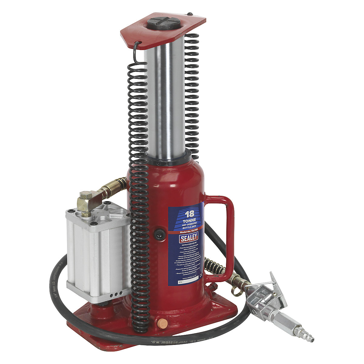 Sealey Air Operated Bottle Jack | 18 Tonne (Product illustration 3)-2