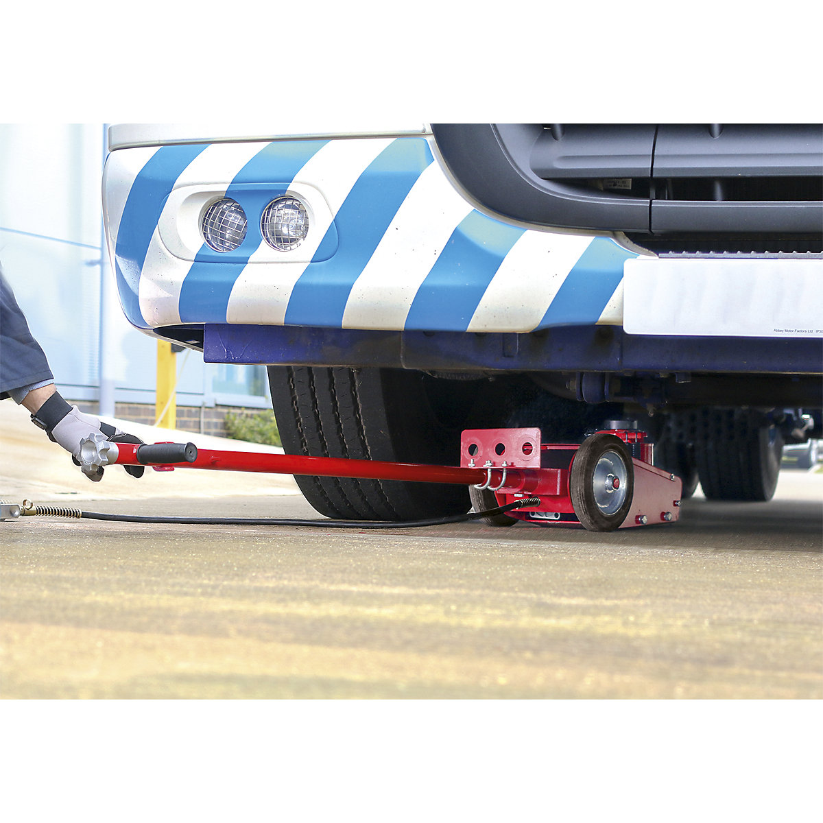 Sealey Air Operated Trolley Jacks | 20 Tonne (Product illustration 8)-7