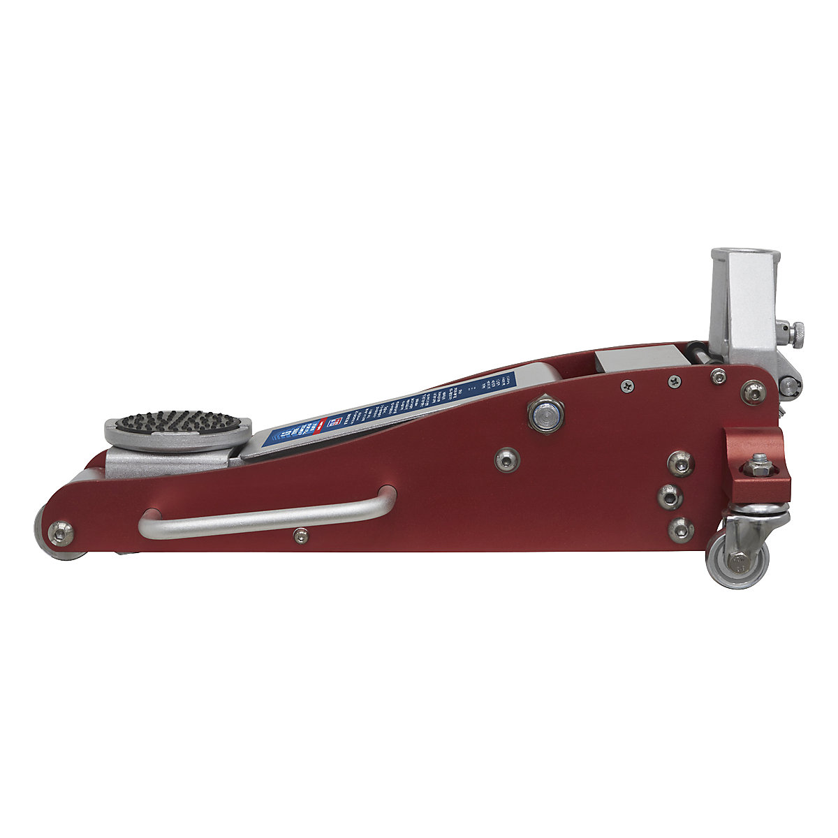 Sealey Aluminium/Steel Trolley Jack | Rocket Lift (Product illustration 3)-2