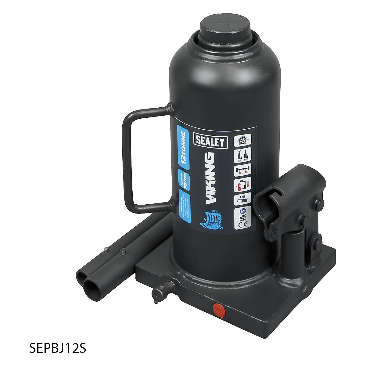 Sealey Bottle Jack (Product illustration 7)-6