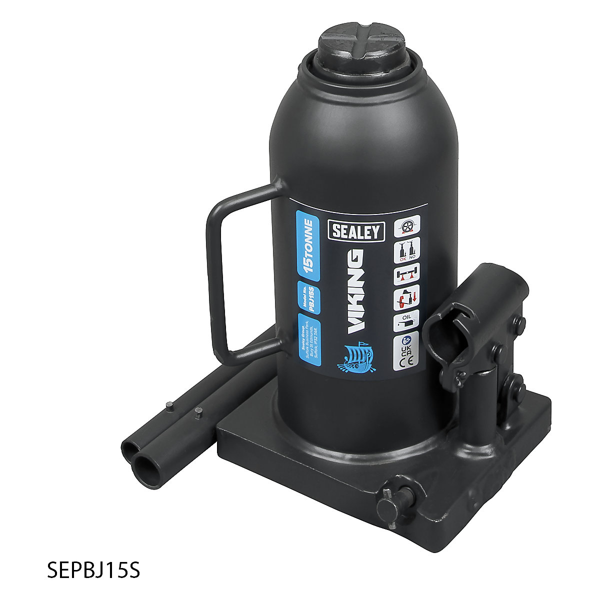 Sealey Bottle Jack (Product illustration 8)-7