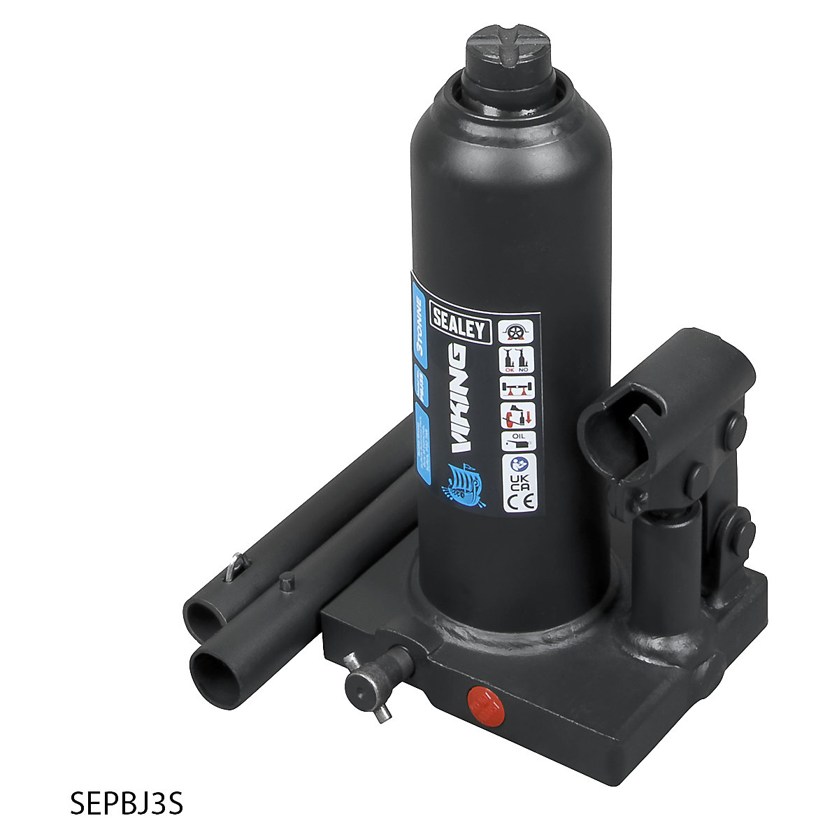 Sealey Bottle Jack (Product illustration 3)-2